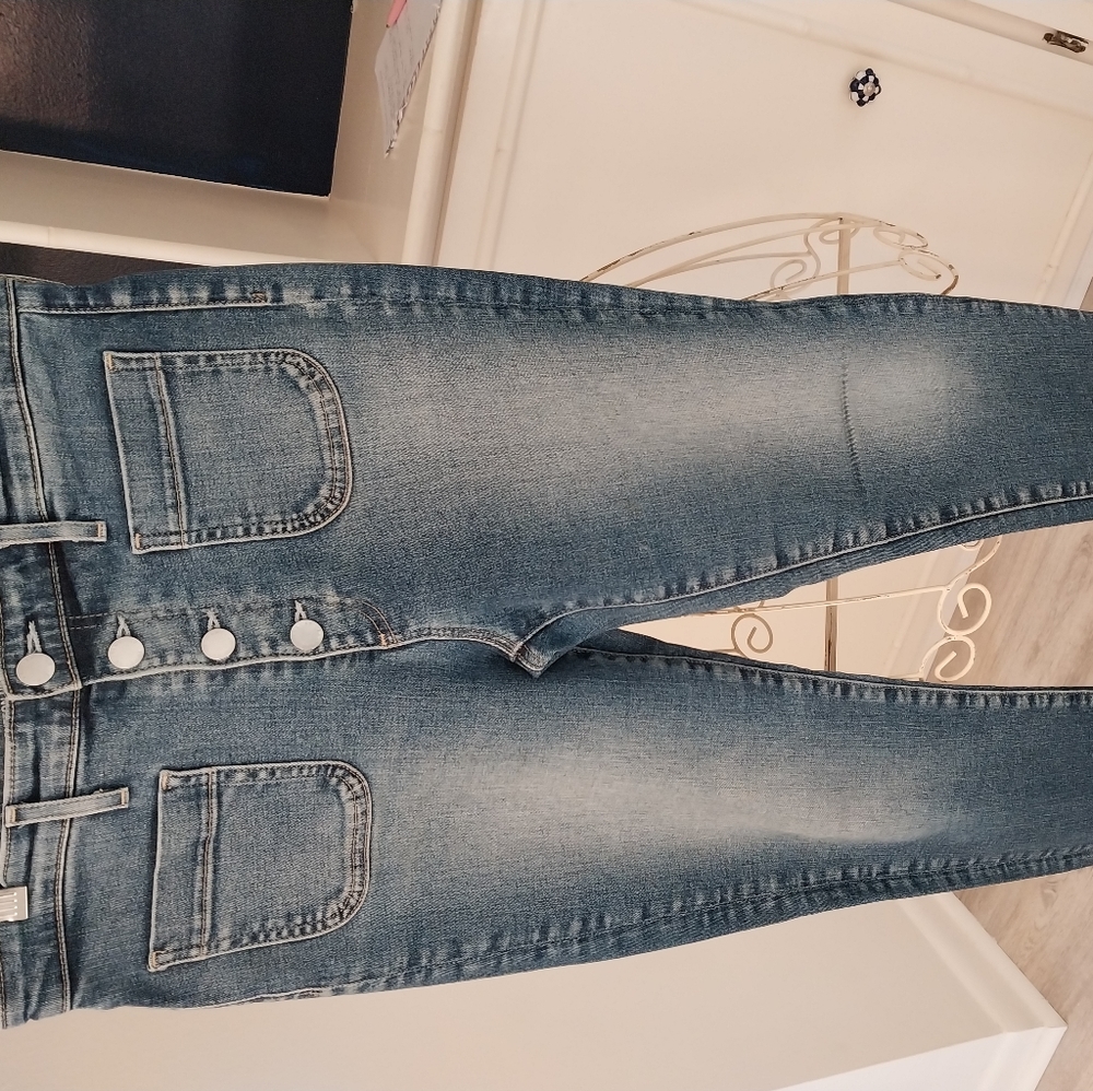 AG Skinny Jean 29R button front skinny